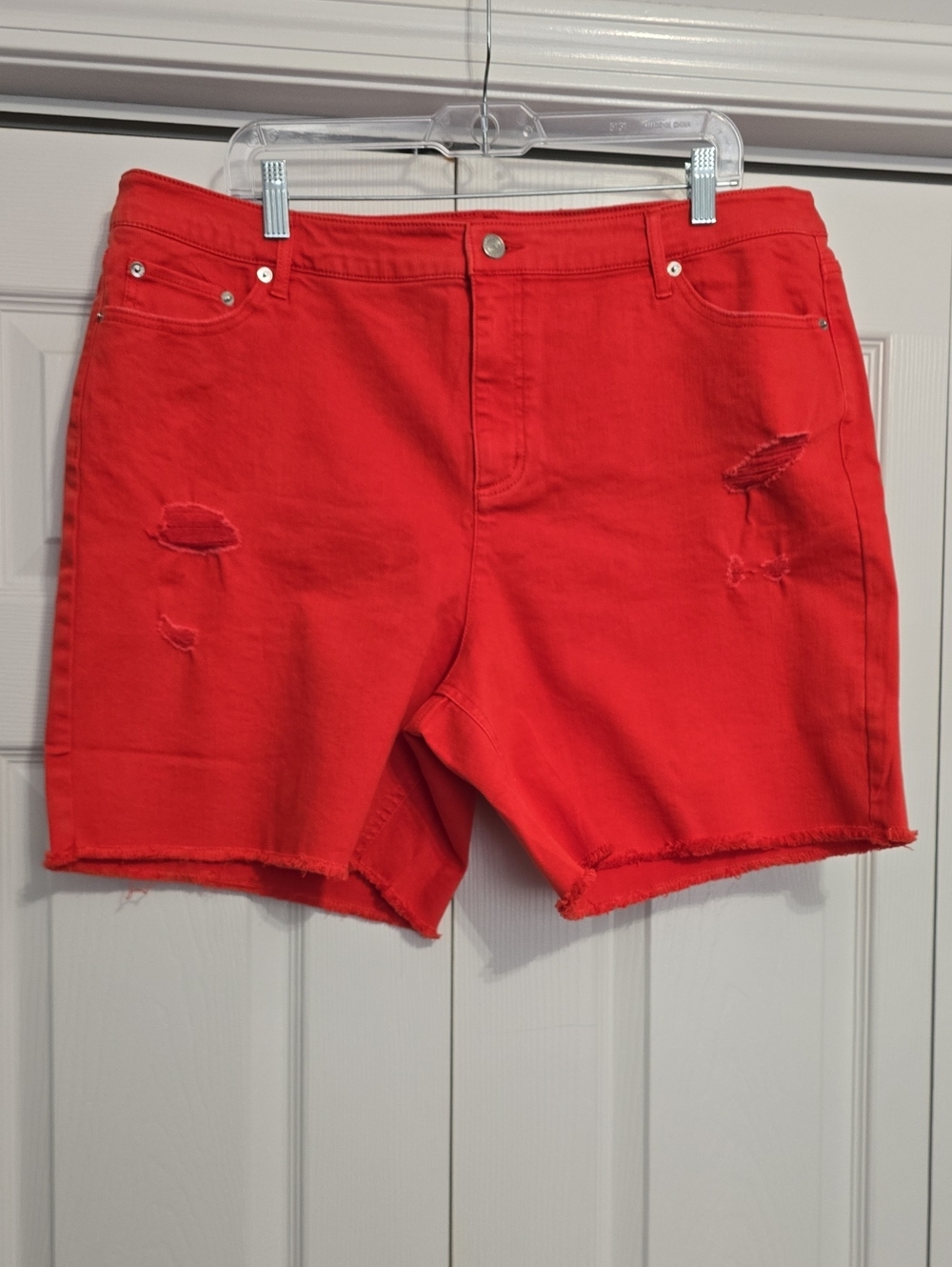 🆕️ Candace Cameron Bure Bright Red Shorts